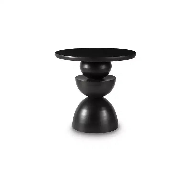 Signature Design by Ashley Kurtson Accent Table - Bronze-Tone Metal Finish, Modern Industrial Design