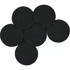 Nero opaco / Oro spazzolato / Argento / Terrazzo – Tavolino esagonale modulare, collegabile, pezzo singolo