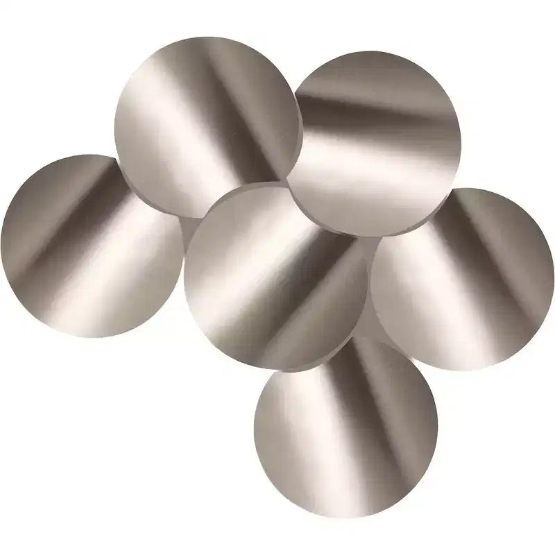 Nero opaco / Oro spazzolato / Argento / Terrazzo – Tavolino esagonale modulare, collegabile, pezzo singolo