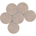 Nero opaco / Oro spazzolato / Argento / Terrazzo – Tavolino esagonale modulare, collegabile, pezzo singolo