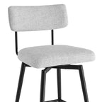 Sgabello da bar girevole ad altezza bancone Brown / Cloud, set da 2
