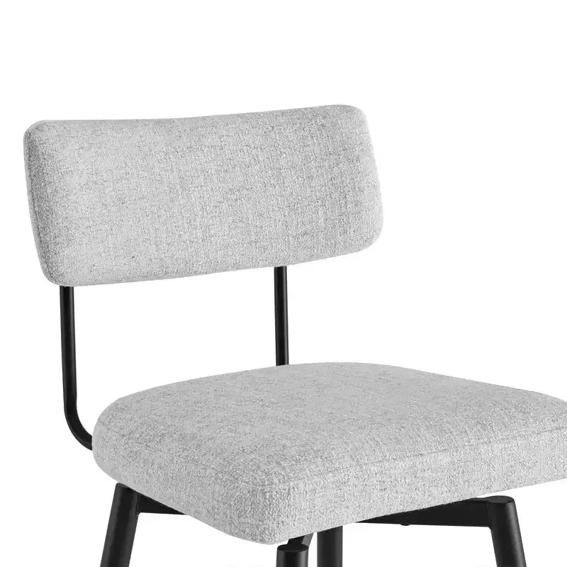 Sgabello da bar girevole ad altezza bancone Brown / Cloud, set da 2