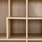 Libreria e Tiragraffi 2 in 1 in Legno Naturale, Singola