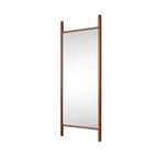 Specchio a tutta lunghezza a pioli nero/marrone, singolo, 160-180 cm