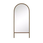 Specchio a tutta lunghezza a pioli nero/marrone, singolo, 160-180 cm