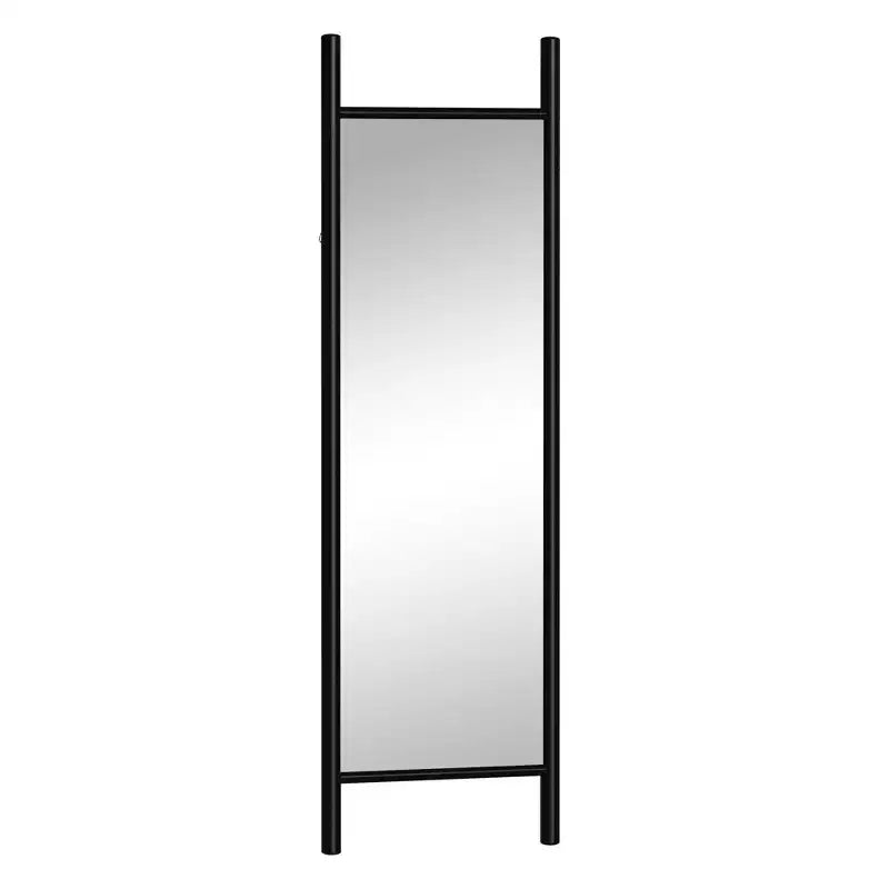 Specchio a tutta lunghezza a pioli nero/marrone, singolo, 160-180 cm