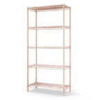 Karl Home 5 Tier Storage Rack Wire Shelving Unit Storage Shelves Black