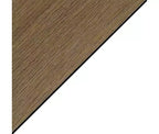 Tavolino da salotto bianco in legno con ripiani, design a X laterale, montaggio a 1 persona