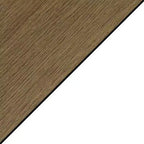 Tavolino da salotto bianco in legno con ripiani, design a X laterale, montaggio a 1 persona
