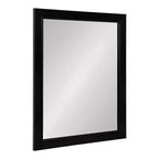 Kate and Laurel Monetta Rectangle Bathrom Wall Mirror